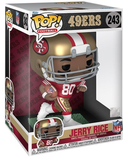 NFL 49ers - Jerry Rice #243 - 10-Inch Funko Pop! Vinyl Figure (Sports)