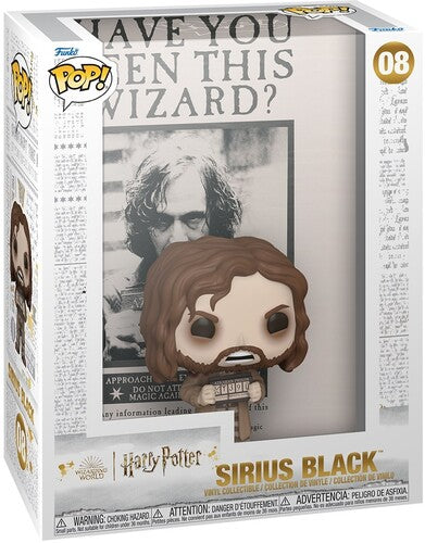 COVER ART: Harry Potter and the Prisoner of Azkaban - Poster with Sirius Black Funko Pop Vinyl Figure Movie