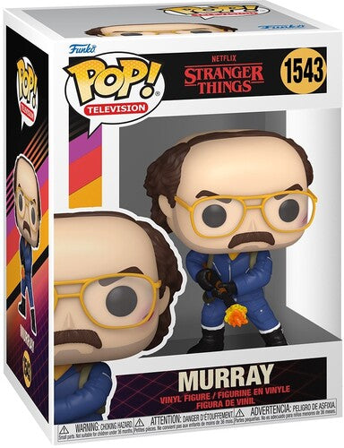 Stranger Things (Season 4) - Murray 1543  Funko Pop! Vinyl Figure Television