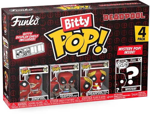 Deadpool Bitty Pop 4 Pack Funko Pop! Vinyl Figure Marvel