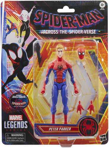 Marvel Spiderman across the spiderverse Peter Parker Legends Series Action Figure