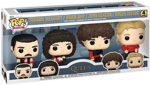 Queen radio gaga 4 pack Funko pop vinyl rocks