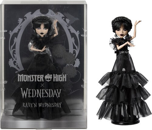 Monster High Wednesday Addams Raven Dress Doll collectible