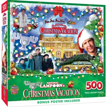 National Lampoons Christmas Vacation 500 piece puzzle new