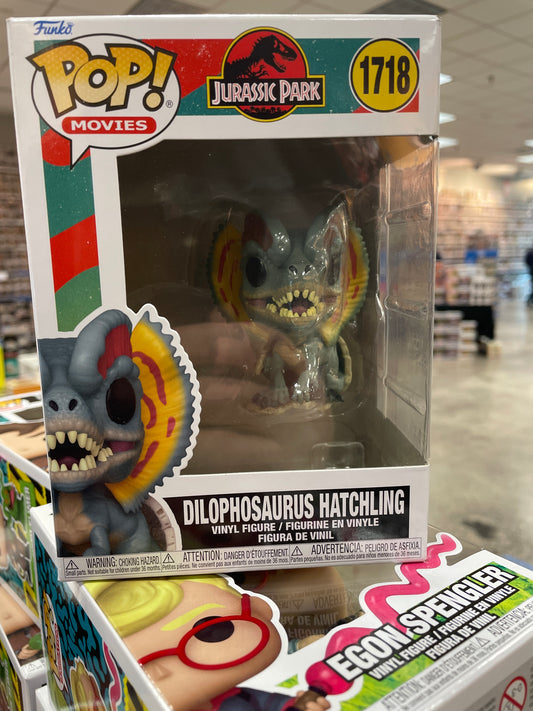 Jurassic Park -Dilophosaurus Hatchling #1718- Funko Pop! Vinyl Figure (Movies)