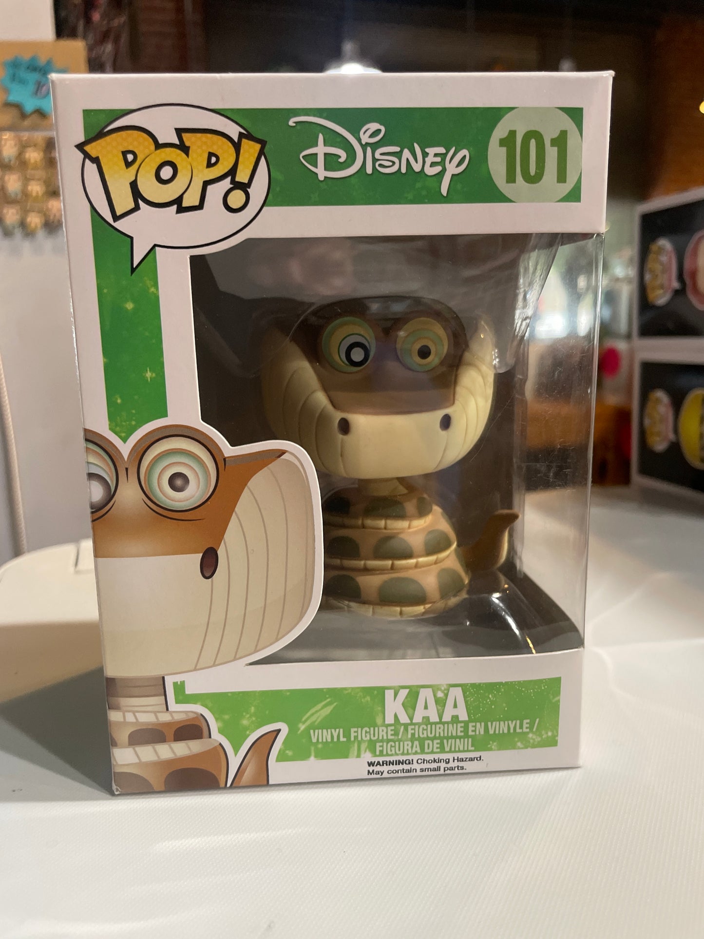 Disney Jungle Book Kaa 101 Funko Pop Retired vinyl