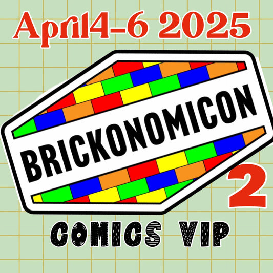 Brickonomicon - 2025 THREE DAY VIP PREMIUM COMIC PACKAGE