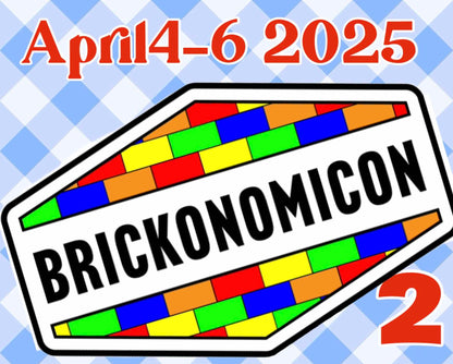 Brickonomicon 2025 Attendees Single Day Tickets