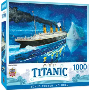 Titanic Fateful night 1000 piece puzzle new