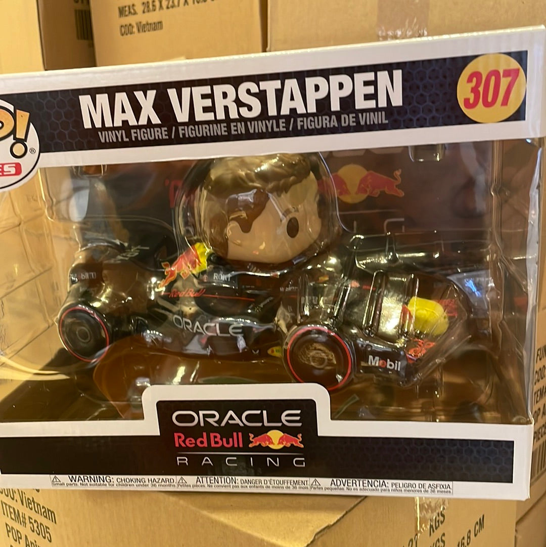 Racing Stars: formula one Racing Max Verstappen in car Funko Pop! Vinyl Figure sports