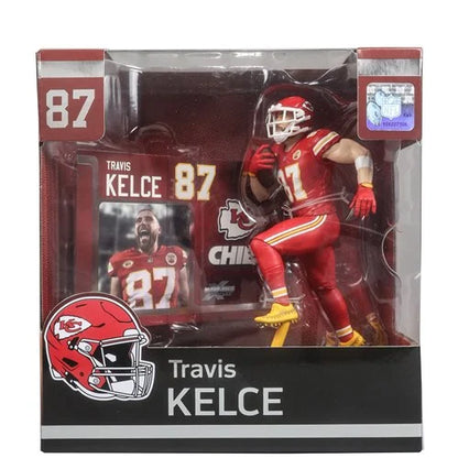 NFL SportsPicks 2024 Wave 1 Kansas City Chiefs Travis Kelce 7-Inch Scale McFarlane Toys