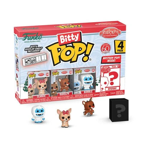 Rudolph Bitty Pop 4 Pack Funko Pop! Vinyl Figure cartoon