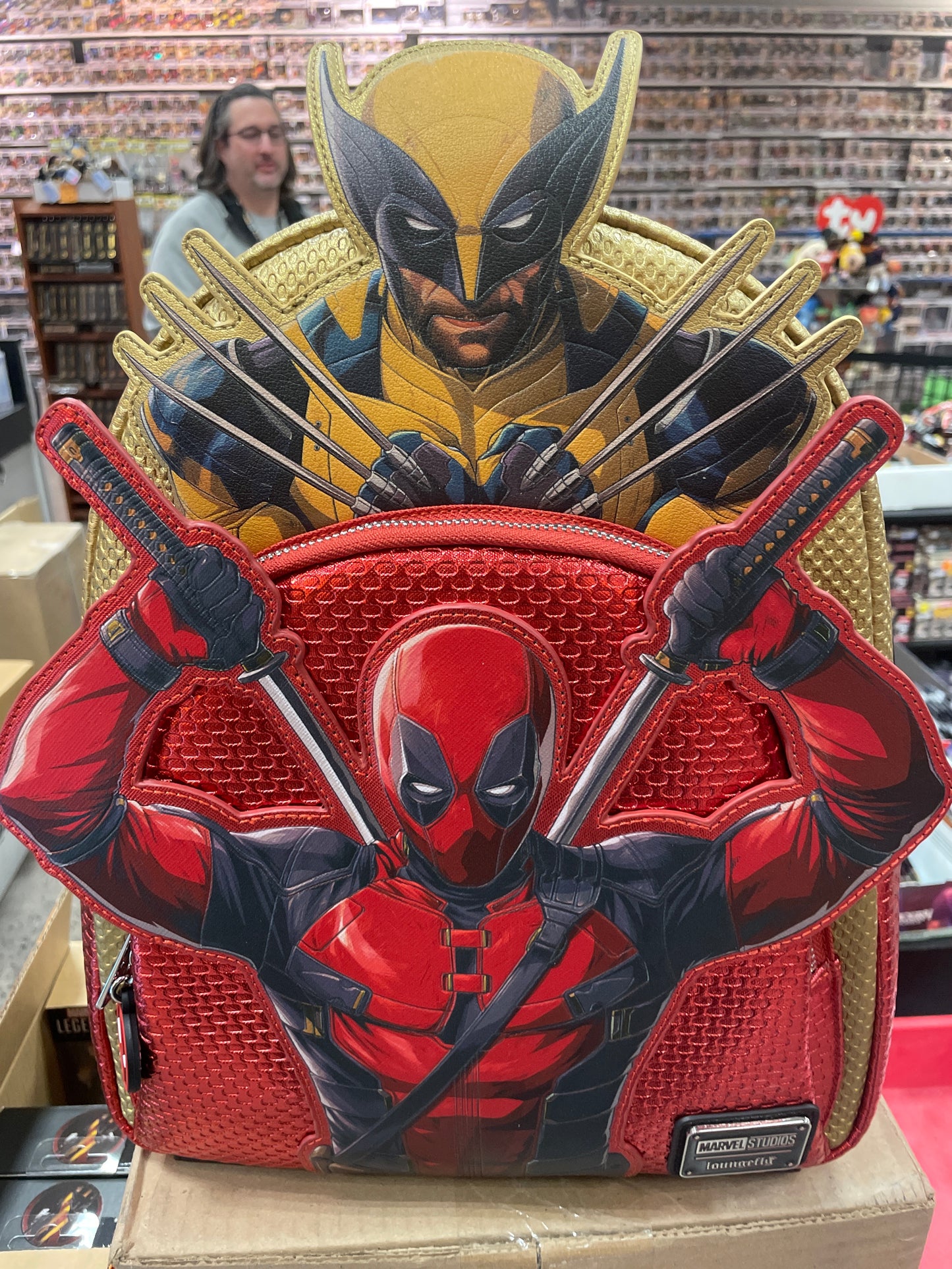 Deadpool wolverone Exclusive Backpack by Loungefly