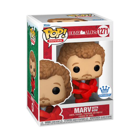 Home Alone - Marv with Bow 1271 exclusive Funko Pop! Vinyl Figure (Movies)