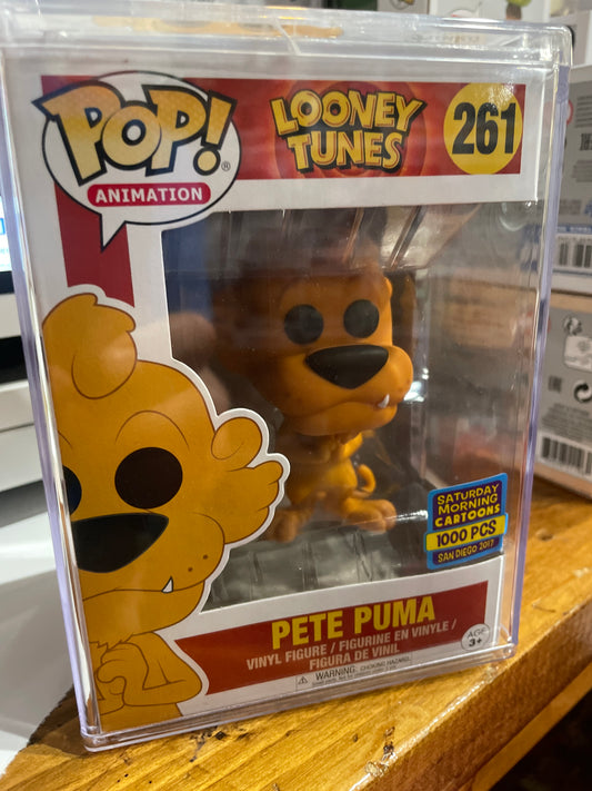 Looney Tunes Pete Puma 261 Exclusive Funko Pop! Vinyl figure cartoon