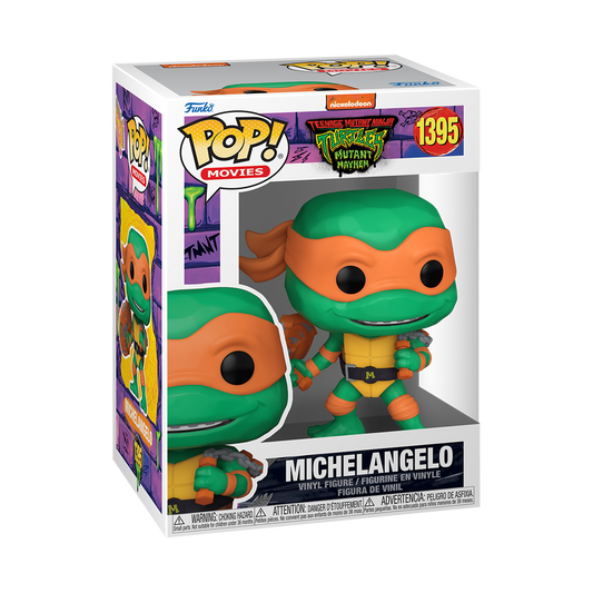 TMNT: Mutant Mayhem - Michelangelo #1395 - Funko Pop Vinyl Figure (Cartoon)