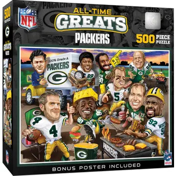 Green Bay Packers great 500 piece puzzle new