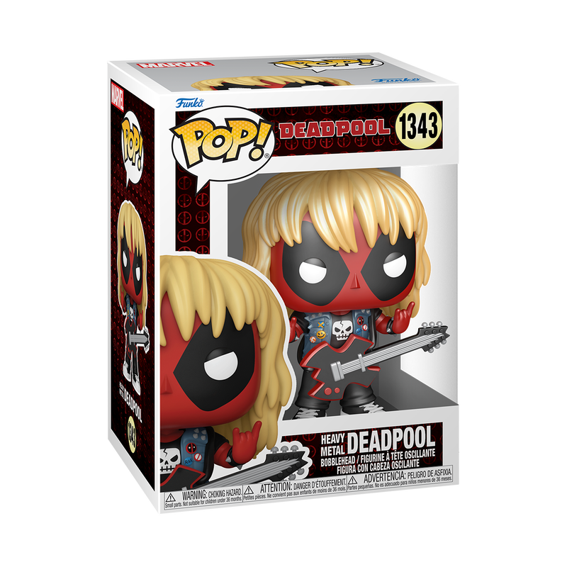 Deadpool Parody Metalband 1343 Funko Pop! Vinyl Figure (marvel)