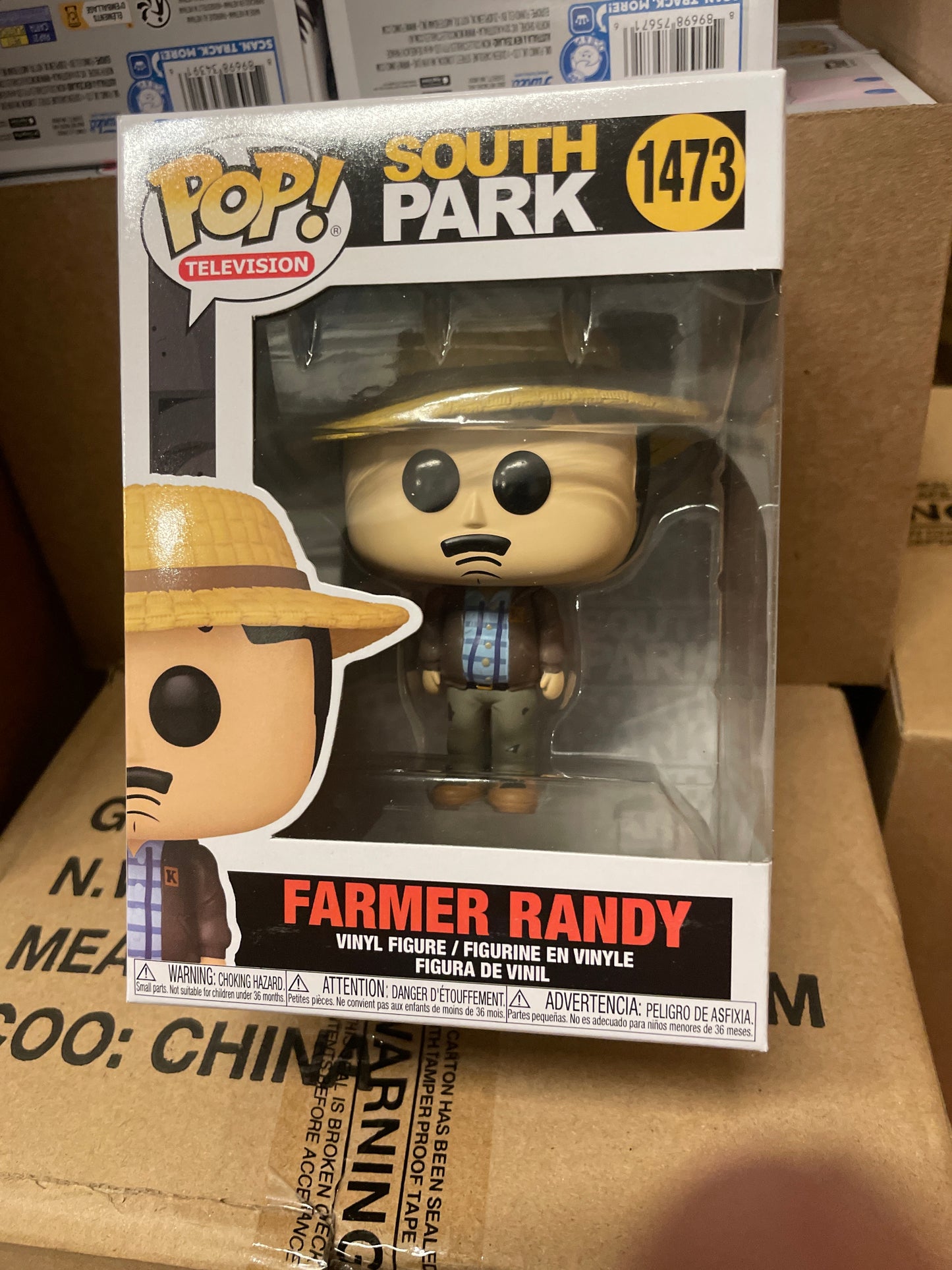 South Park Randy Marsh farmer 1473 Funko Pop! Vinyl Figure cartoon