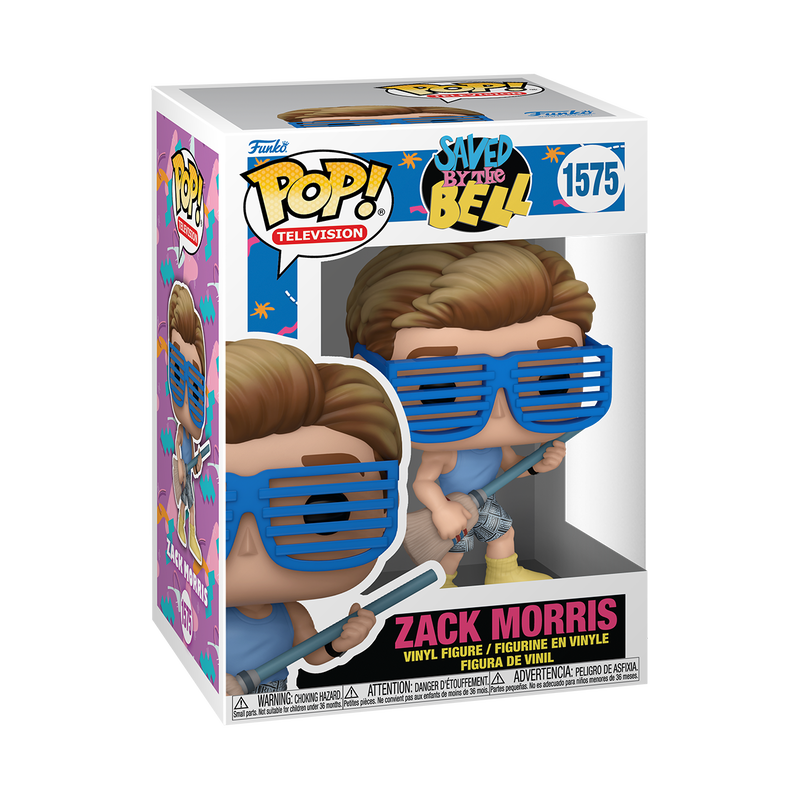 Saved by the Bell 30th Anniversary - Zack Morris #1575 FUNKO Pop! Vinyl figures Television