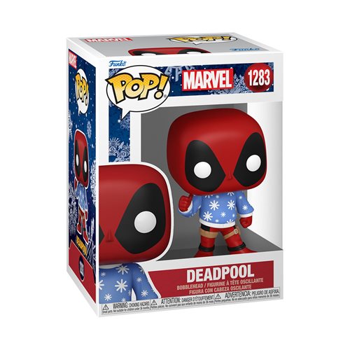 Marvel - Holiday Deadpool sweater #1283- Funko Pop! Vinyl Figure