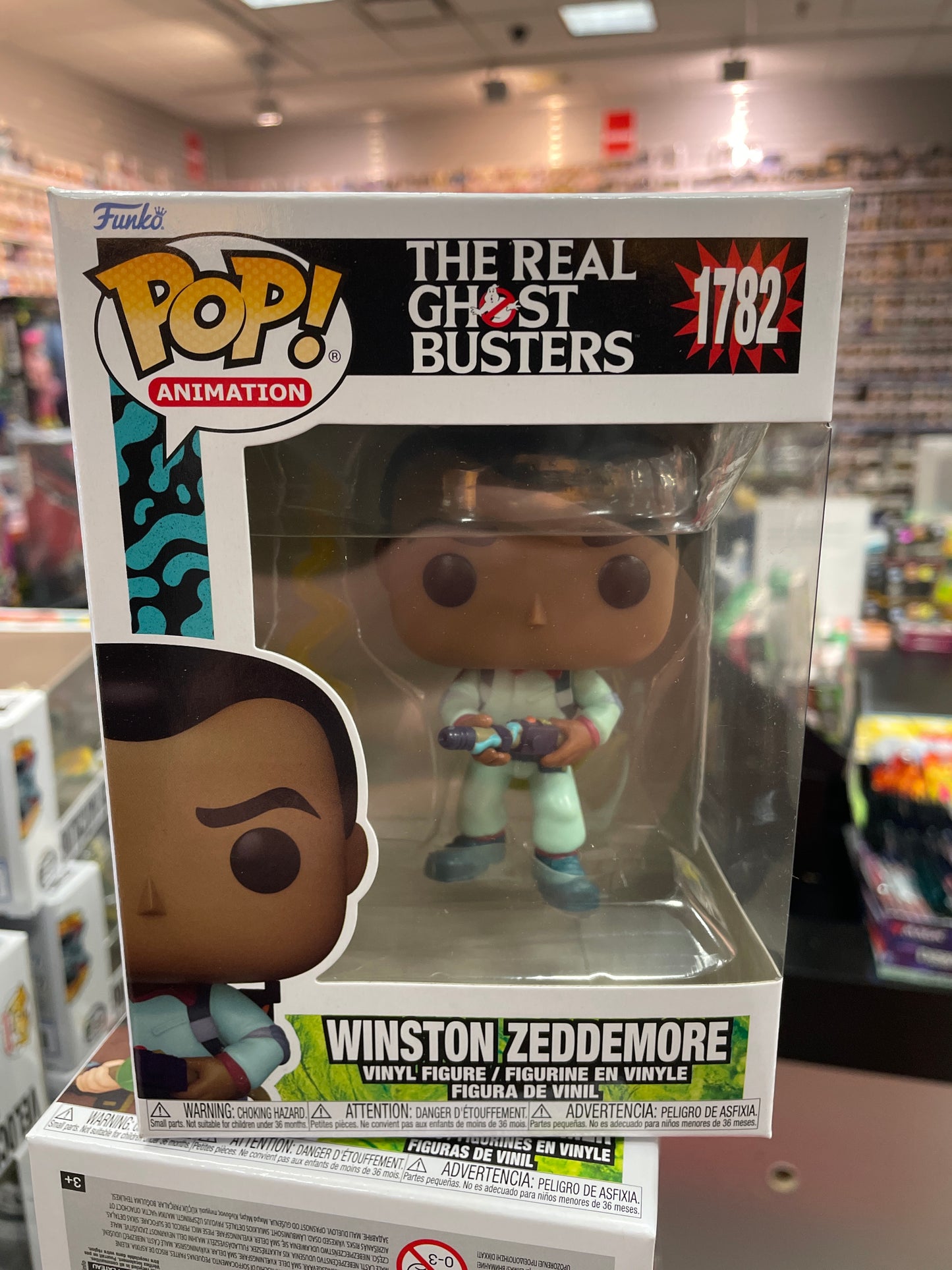 The Real Ghostbusters-Winston Zeddemore #1782 Funko Pop! Vinyl figure movies