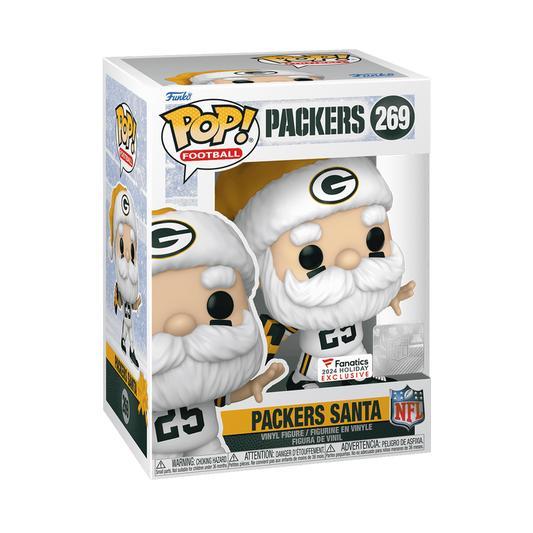 NFL Santa Packers exclusive 269 Funko Pop! Vinyl Figure (sports)