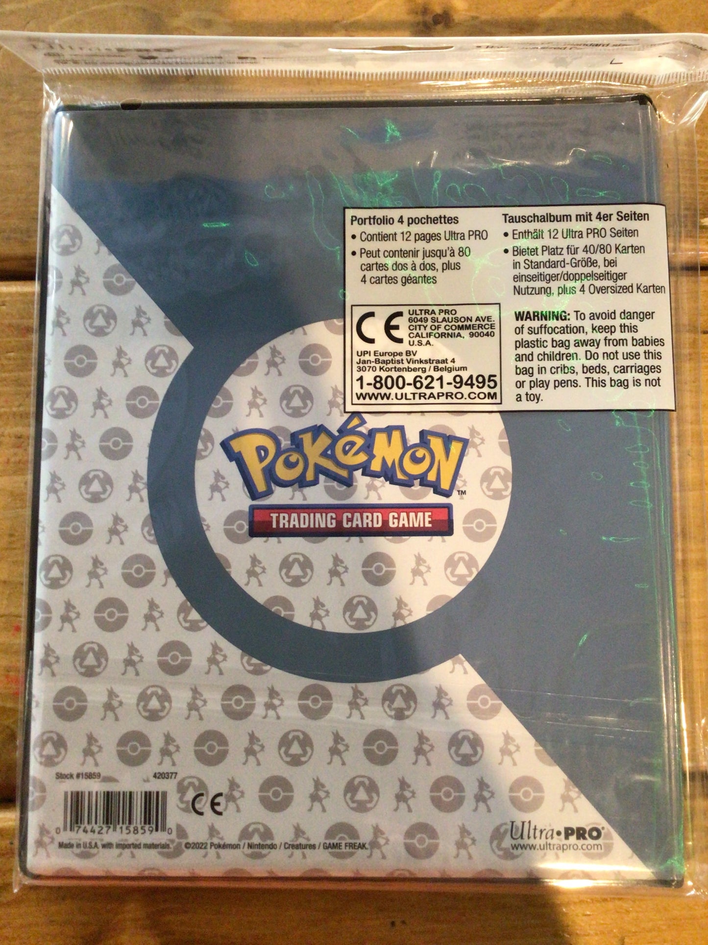 Pokémon pocket portfolio