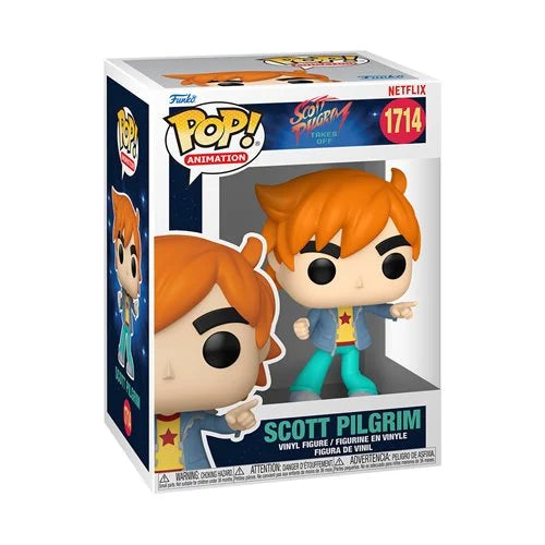 Scott Pilgrim Takes Off Scott Funko Pop! Vinyl Figure #1714 cartoon