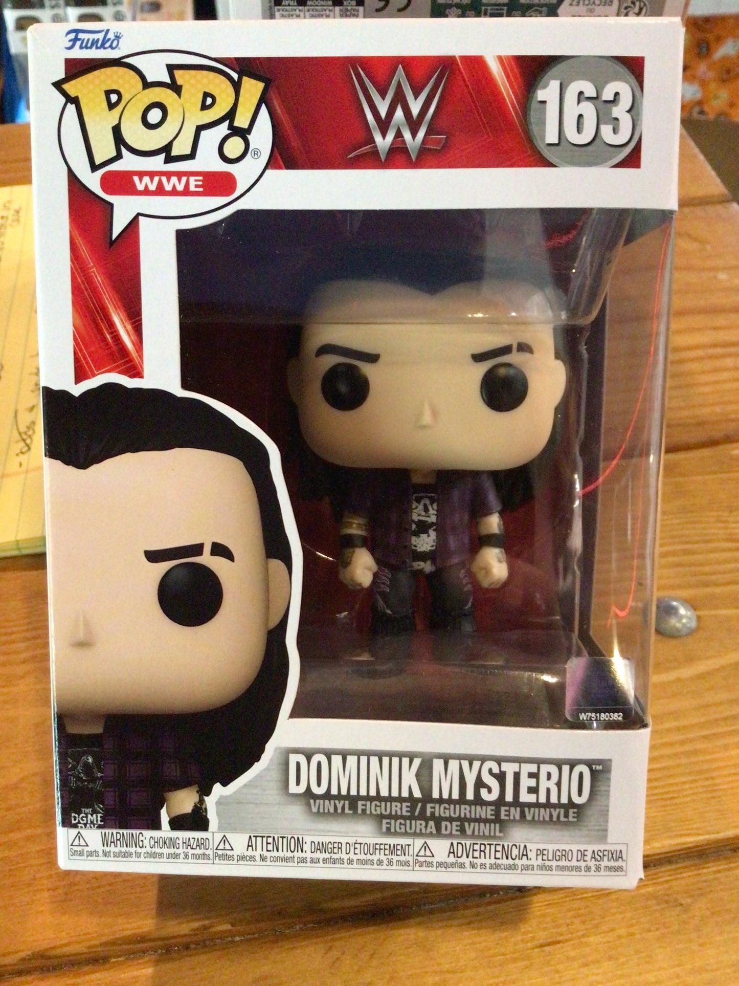 WWE s14- Dominik Mysterio #163 - Funko Pop! Vinyl Figure Sports