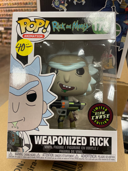 Rick & Morty Weaponized Rick Funko Pop! Vinyl figure animej