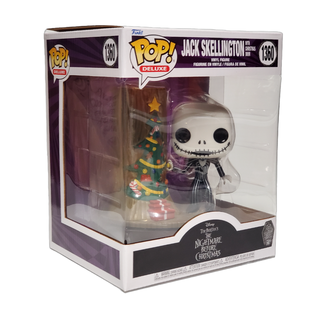 Disney TNBC - Jack Skellington with Christmas Door #1360 - Funko Pop! Vinyl Figure