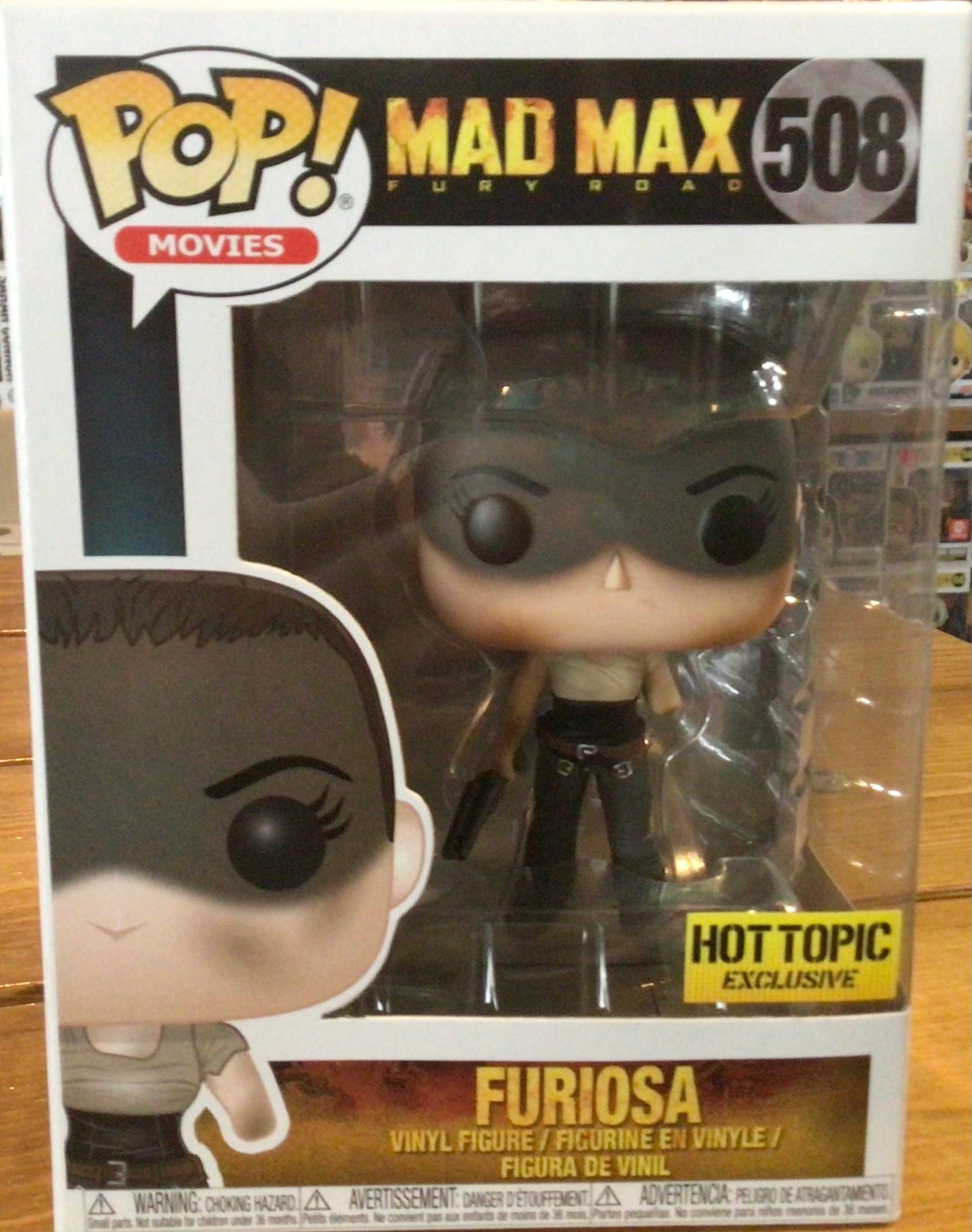 Mad Max Fury Road Furiosa Hot Topic Funko Pop! Vinyl figure