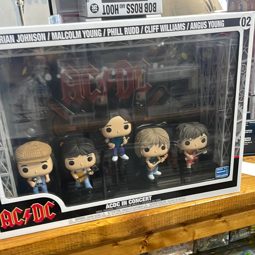 AC/DC in concert Deluxe Funko Pop! Vinyl Figure