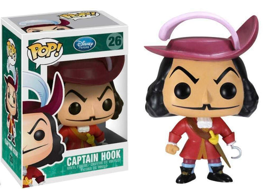 Disney Villains - Captain Hook #26 - Exclusive Funko Pop! Vinyl Figure