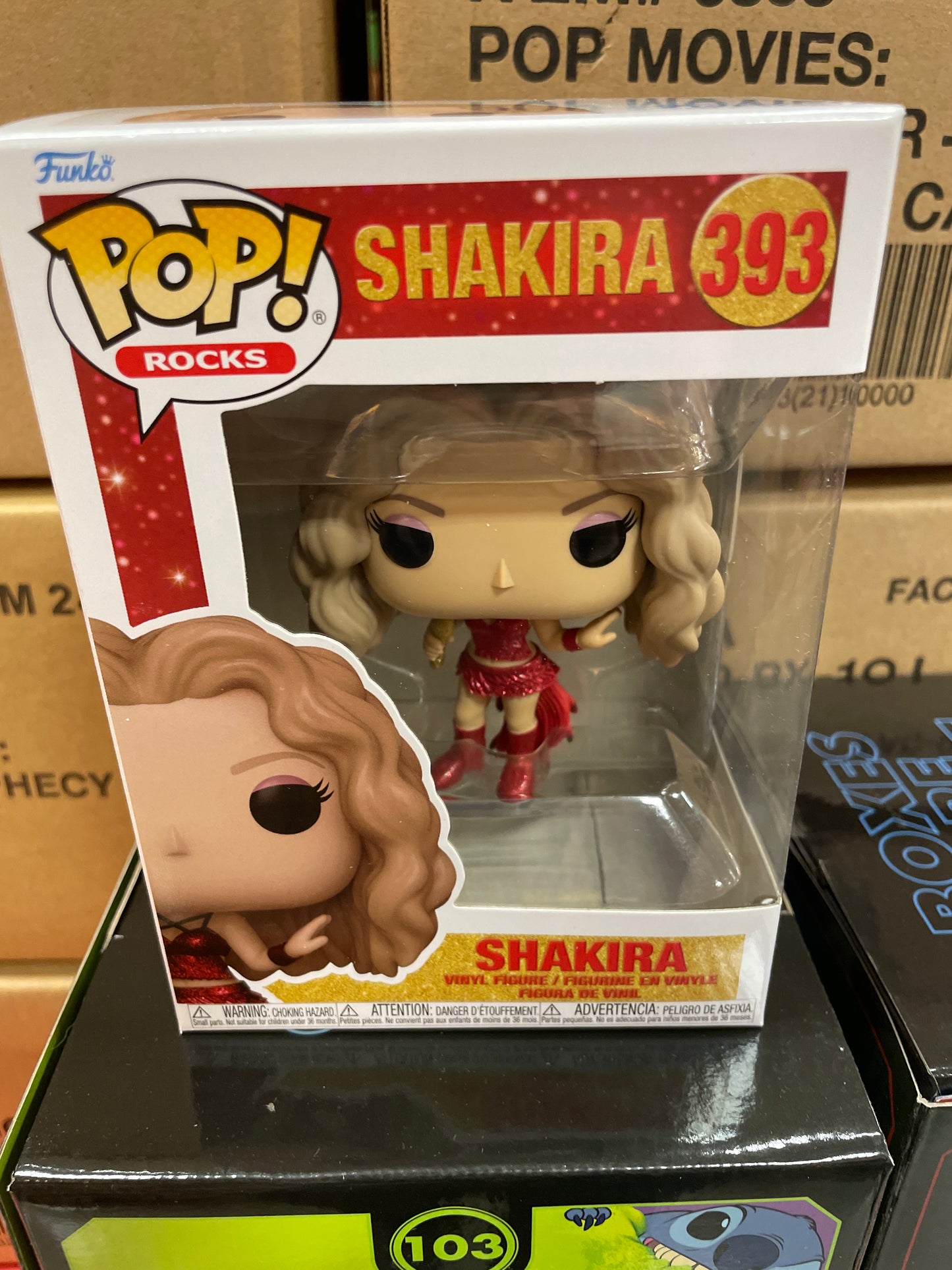 Shakira 393 Funko Pop! Vinyl Figure (Rocks)