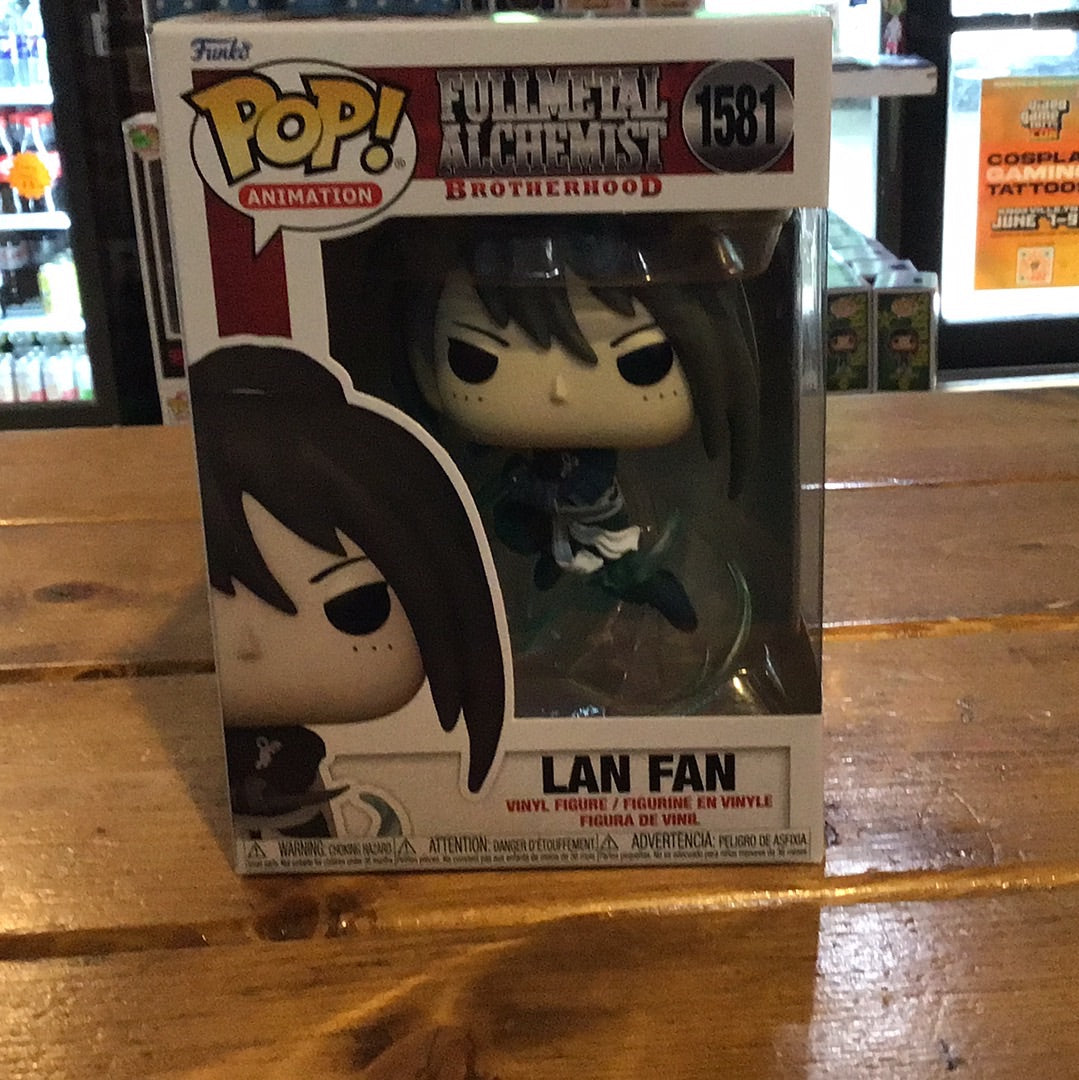 FullMetal Alchemist Brotherhood Lan Fan #1581 Funko Pop! Vinyl anime