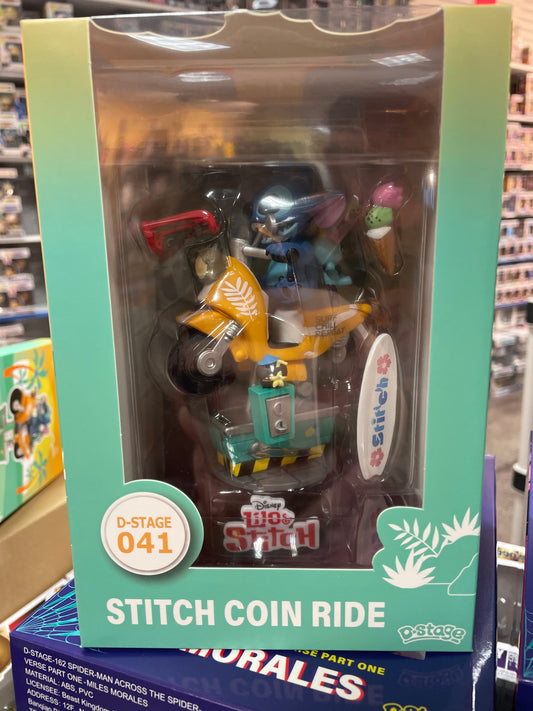 Disney - Stitch Coin Ride- Diorama D-Stage 041