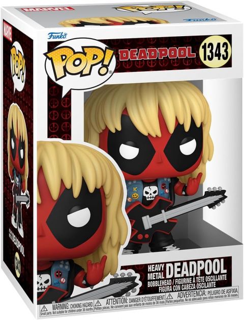 Deadpool Parody Metalband 1343 Funko Pop! Vinyl Figure (marvel)