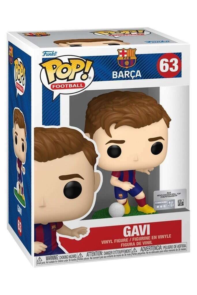 FC Barcelona - Gavi #63 - Funko Pop Vinyl Figure (Sports)