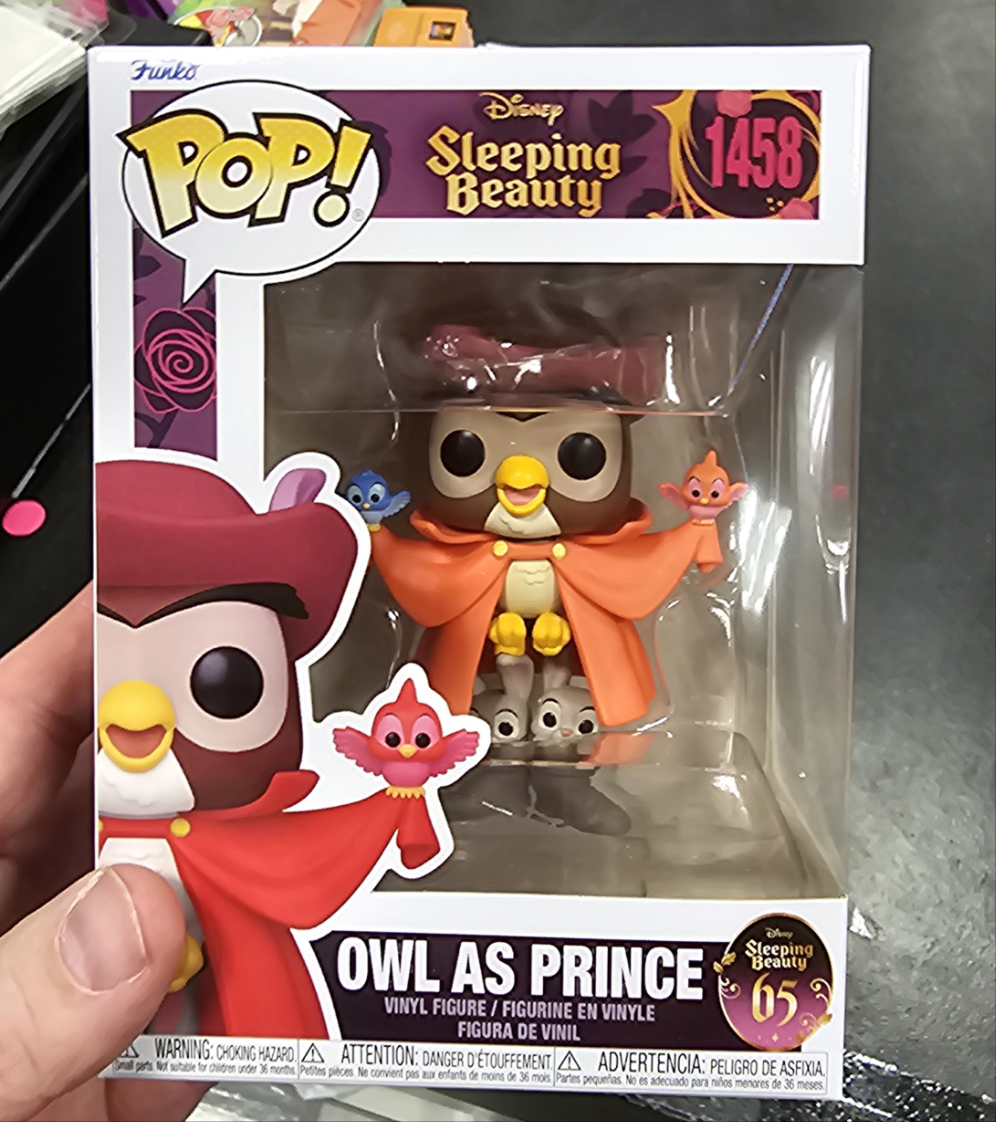 Disney Sleeping Beauty - Owl as Prince #1458 - Funko Pop! Vinyl Figure