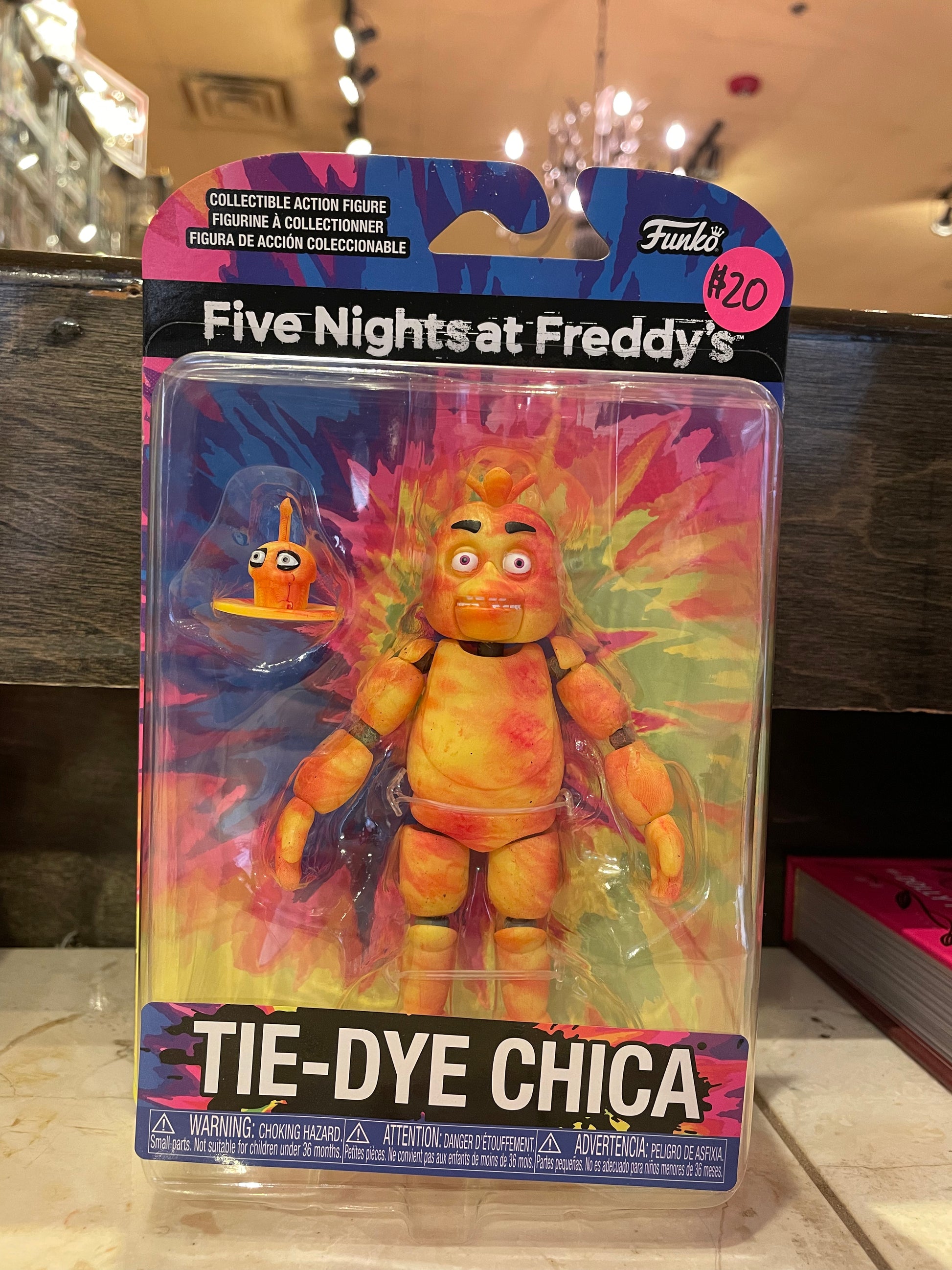 Funko POP! Games: Five Nights at Freddy's Tie-Dye Chica 4-in Vinyl Figure
