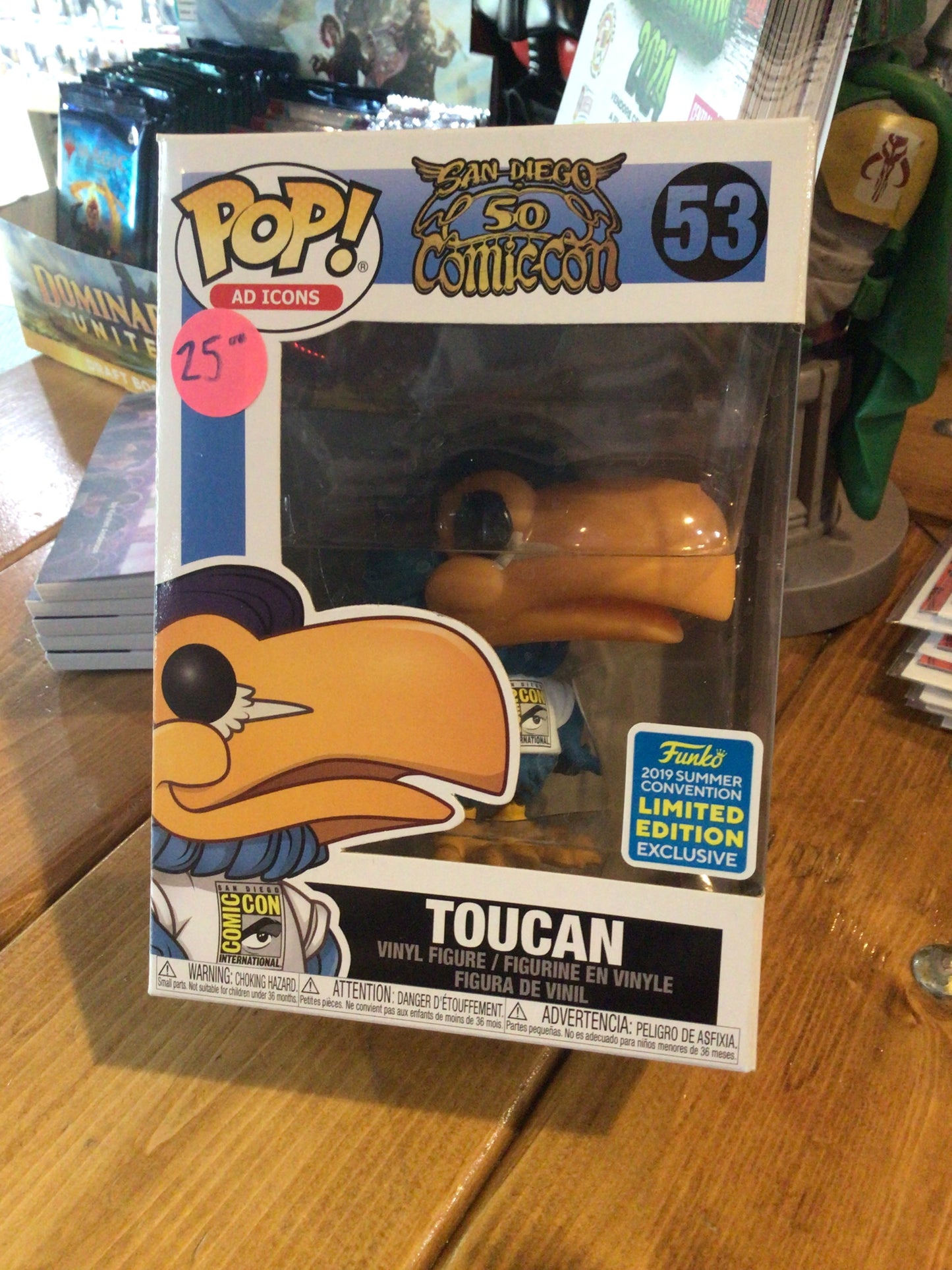 Toucan 2019 SDCC exclusive Funko Pop!