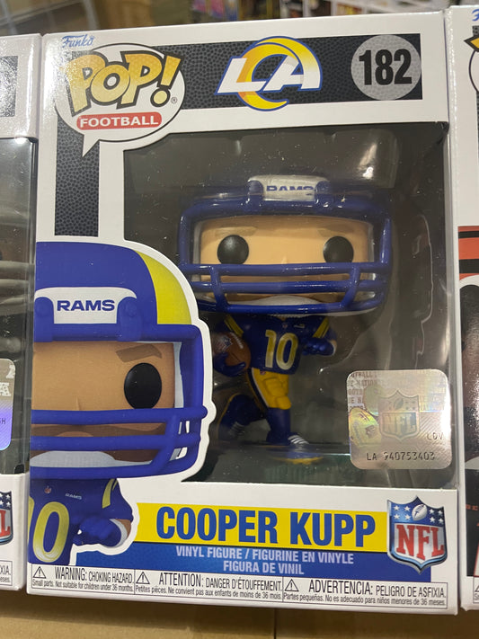 NFL Cooper Kupp 182 FUNKO Pop only figure sports