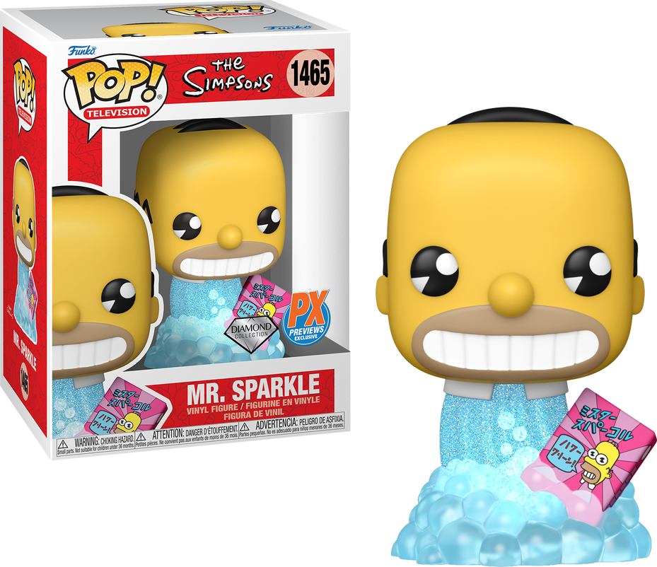 Simpsons - Mr. Sparkle PX Exclusive #1465 - Funko Pop! Vinyl Figure (cartoon)