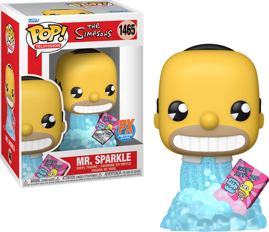 Simpsons - Mr. Sparkle PX Exclusive #1465 - Funko Pop! Vinyl Figure (cartoon)