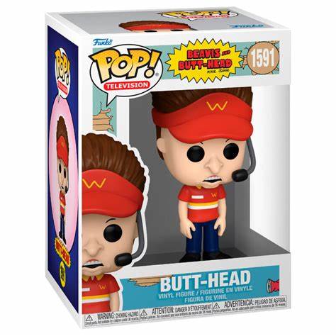 Bevis Butthead BUTT-HEAD 1591 Funko Pop! Vinyl Figure cartoon