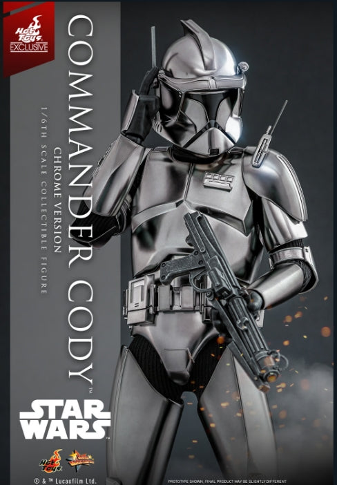 Hot Toys Sideshow Collectibles Commander Cody (Chrome Version) Sixth Scale Figure