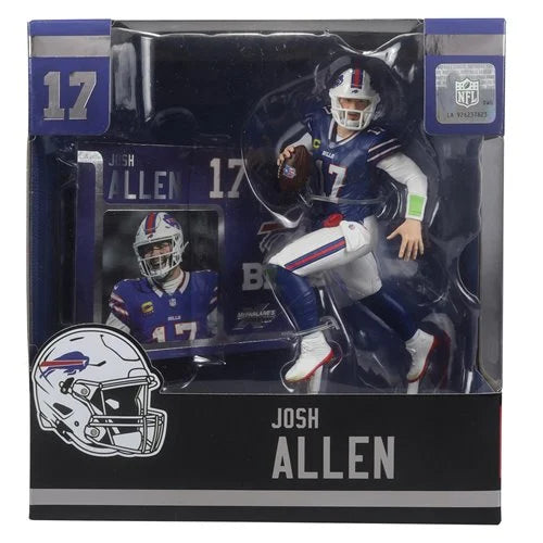 NFL SportsPicks 2024 Wave 1 Josh Allen  7-Inch Scale McFarlane Toys