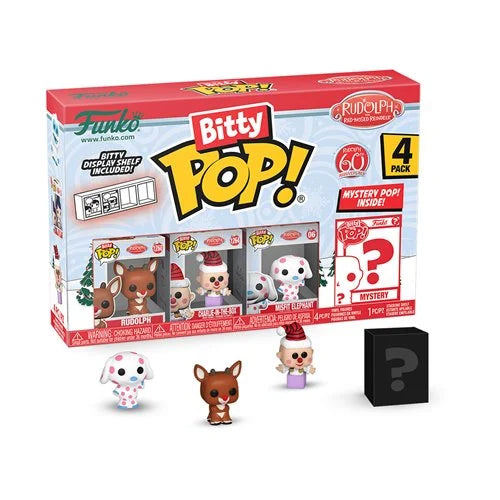 Rudolph Bitty Pop 4 Pack Funko Pop! Vinyl Figure cartoon